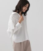 【エルーラ/Elura】のアイロンいらずスキッパーシャツ/140979 人気、トレンドファッション・服の通販 founy(ファニー) ファッション Fashion レディースファッション WOMEN トップス・カットソー Tops/Tshirt シャツ/ブラウス Shirts/Blouses おすすめ Recommend スキッパー Skipper thumbnail ホワイト02|ID: prp329100004157443 ipo3291000000028664716