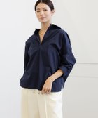 【エルーラ/Elura】のアイロンいらずスキッパーシャツ/140979 人気、トレンドファッション・服の通販 founy(ファニー) ファッション Fashion レディースファッション WOMEN トップス・カットソー Tops/Tshirt シャツ/ブラウス Shirts/Blouses おすすめ Recommend スキッパー Skipper thumbnail ネイビー88|ID: prp329100004157443 ipo3291000000028664720