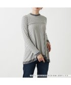 【レリアン/LEILIAN】のカットソー【MUSE BY ROCHAS Premiere】 人気、トレンドファッション・服の通販 founy(ファニー) ファッション Fashion レディースファッション WOMEN トップス・カットソー Tops/Tshirt カットソー Cut and Sewn ウォッシャブル Washable エレガント 上品 Elegant カットソー Cut And Sew バランス Balance フレア Flare ボーダー Border 秋 Autumn/Fall thumbnail アイボリー|ID: prp329100004157801 ipo3291000000029158367