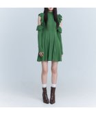 【エイミーイストワール/eimy istoire】のカットショルダーリブニットワンピース 人気、トレンドファッション・服の通販 founy(ファニー) ファッション Fashion レディースファッション WOMEN ワンピース Dress ニットワンピース Knit Dresses A/W・秋冬 Aw・Autumn/Winter・Fw・Fall-Winter S/S・春夏 Ss・Spring/Summer おすすめ Recommend コンパクト Compact ショート Short ストレッチ Stretch ソックス Socks フリル Frills フレア Flare 人気 Popularity 夏 Summer 春 Spring 長袖 Long Sleeve thumbnail GREEN|ID: prp329100004157826 ipo3291000000028673753