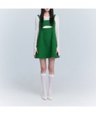 【エイミーイストワール/eimy istoire】のスリットデザインツイードミニワンピース 人気、トレンドファッション・服の通販 founy(ファニー) ファッション Fashion レディースファッション WOMEN ワンピース Dress おすすめ Recommend クラシック Classic スリット Slit ツイード Tweed thumbnail GREEN|ID: prp329100004157841 ipo3291000000028674829