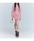 【エイミーイストワール/eimy istoire】のエイミーロゴボタンニットセットワンピース 人気、トレンドファッション・服の通販 founy(ファニー) ファッション Fashion レディースファッション WOMEN ワンピース Dress カーディガン Cardigan シェイプ Shape シンプル Simple トレンド Trend フィット Fit thumbnail PINK|ID: prp329100004157843 ipo3291000000028825773