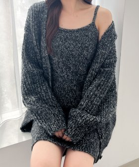 【ヘザー/Heather】のMIXニットアンサンブルワンピース 人気、トレンドファッション・服の通販 founy(ファニー) ファッション Fashion レディースファッション WOMEN ワンピース Dress A/W・秋冬 Aw・Autumn/Winter・Fw・Fall-Winter アンサンブル Ensemble カーディガン Cardigan チュニック Tunic ミックス Mix ミドル Middle ロング Long |ID:prp329100004157855