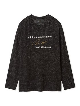 【ジェラートピケ オム/GELATO PIQUE HOMME / MEN】の【JOEL ROBUCHON】【HOMME】スノーワンポイントロンT 人気、トレンドファッション・服の通販 founy(ファニー) ファッション Fashion メンズファッション MEN なめらか Smooth グラフィック Graphic フレンチ French ロング Long |ID:prp329100004157959