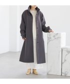 【ラコレ/LAKOLE】のウーリーテックスタンドコート 人気、トレンドファッション・服の通販 founy(ファニー) ファッション Fashion レディースファッション WOMEN アウター Coat Outerwear コート Coats おすすめ Recommend ショルダー Shoulder ドロップ Drop ロング Long thumbnail チャコール18|ID: prp329100004158002 ipo3291000000028677375