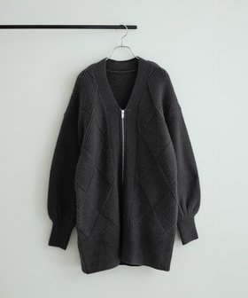 【アダム エ ロペ/ADAM ET ROPE'】の【WEB限定】柄ニットジップカーディガンミニワンピース 人気、トレンドファッション・服の通販 founy(ファニー) ファッション Fashion レディースファッション WOMEN ワンピース Dress カーディガン Cardigan ショート Short ジップ Zip 透かし Watermark フロント Front ボトム Bottom ポケット Pocket ロング Long A/W・秋冬 Aw・Autumn/Winter・Fw・Fall-Winter おすすめ Recommend 2025年 2025 |ID:prp329100004158065