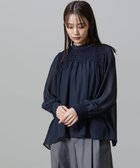 【ナノ ユニバース/nano universe】のフロントシャーリングブラウス 人気、トレンドファッション・服の通販 founy(ファニー) ファッション Fashion レディースファッション WOMEN トップス・カットソー Tops/Tshirt シャツ/ブラウス Shirts/Blouses 2024年 2024 2024-2025秋冬・A/W Aw/Autumn/Winter/Fw/Fall/2024-2025 インナー Inner ウォッシャブル Washable カーディガン Cardigan シャーリング Shirring ジャケット Jacket フロント Front thumbnail ネイビー|ID: prp329100004158268 ipo3291000000028811121