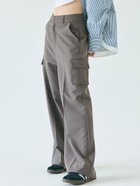 【コカ/COCA】のきれいめカーゴパンツ 人気、トレンドファッション・服の通販 founy(ファニー) ファッション Fashion レディースファッション WOMEN パンツ Pants カーゴパンツ Cargo Pants ポケット Pocket ルーズ Loose エレガント 上品 Elegant thumbnail Charcoal|ID: prp329100004158311 ipo3291000000028760869