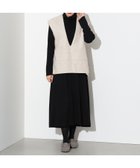 【ビームス ハート/BEAMS HEART】のジレ * リブニットワンピース(セットアイテム) 24AW 人気、トレンドファッション・服の通販 founy(ファニー) ファッション Fashion レディースファッション WOMEN アウター Coat Outerwear ワンピース Dress ニットワンピース Knit Dresses 2024年 2024 2024-2025秋冬・A/W Aw/Autumn/Winter/Fw/Fall/2024-2025 アンクル Uncle ウェーブ Wave エレガント 上品 Elegant ロング Long thumbnail BLACK×IVORY|ID: prp329100004158817 ipo3291000000028689268