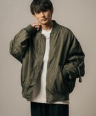 【ロッキーモンロー/Rocky Monroe】のポリDEWSPO オーバーサイズMA-1フライトジャケット/ミリタリーブルゾン 人気、トレンドファッション・服の通販 founy(ファニー) ファッション Fashion レディースファッション WOMEN アウター Coat Outerwear ジャケット Jackets ブルゾン Blouson/Jackets MA-1 MA-1 アウトドア Outdoor ジャケット Jacket ブルゾン Blouson ミリタリー Military thumbnail カーキ|ID: prp329100004158863 ipo3291000000028933761