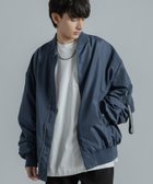 【ロッキーモンロー/Rocky Monroe】のポリDEWSPO オーバーサイズMA-1フライトジャケット/ミリタリーブルゾン 人気、トレンドファッション・服の通販 founy(ファニー) ファッション Fashion レディースファッション WOMEN アウター Coat Outerwear ジャケット Jackets ブルゾン Blouson/Jackets MA-1 MA-1 アウトドア Outdoor ジャケット Jacket ブルゾン Blouson ミリタリー Military thumbnail ネイビー|ID: prp329100004158863 ipo3291000000028933781