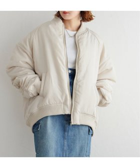 【ノッチ/notch】のギャザーMA-1 人気、トレンドファッション・服の通販 founy(ファニー) ファッション Fashion レディースファッション WOMEN アウター Coat Outerwear MA-1 MA-1 おすすめ Recommend ギャザー Gather フェミニン Feminine ミリタリー Military |ID:prp329100004158883