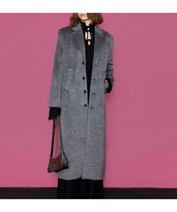 【メゾンスペシャル/MAISON SPECIAL】のMohair Shaggy Long Coat インテリア・キッズ・メンズ・レディースファッション・服の通販 founy(ファニー) https://founy.com/ ファッション Fashion レディースファッション WOMEN アウター Coat Outerwear コート Coats エアリー Airy ミックス Mix モヘア Mohair モヘヤ Mohair ロング Long エレガント 上品 Elegant |ID: prp329100004158908 ipo3291000000028694426