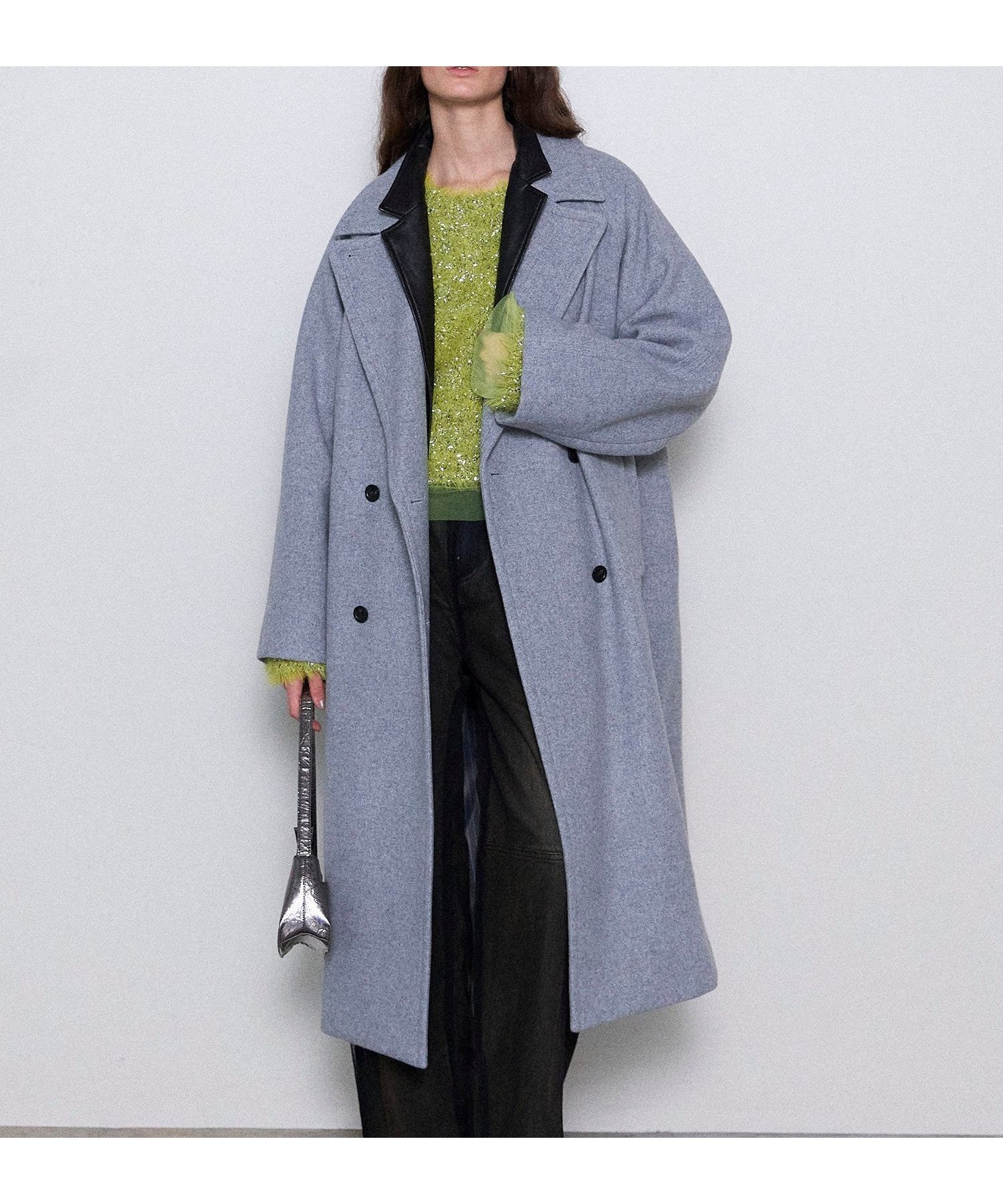 【メゾンスペシャル/MAISON SPECIAL】のSuper140 s Long Coat 人気、トレンドファッション・服の通販 founy(ファニー) 　ファッション　Fashion　レディースファッション　WOMEN　アウター　Coat Outerwear　コート　Coats　スリーブ　Sleeve　ダブル　Double　チェック　Check　メルトン　Melton　ロング　Long　冬　Winter　エレガント 上品　Elegant　 other-1|ID: prp329100004158916 ipo3291000000028694494