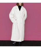 【メゾンスペシャル/MAISON SPECIAL】のSuper140 s Long Coat 人気、トレンドファッション・服の通販 founy(ファニー) ファッション Fashion レディースファッション WOMEN アウター Coat Outerwear コート Coats スリーブ Sleeve ダブル Double チェック Check メルトン Melton ロング Long 冬 Winter エレガント 上品 Elegant thumbnail O.WHT|ID: prp329100004158916 ipo3291000000028694499