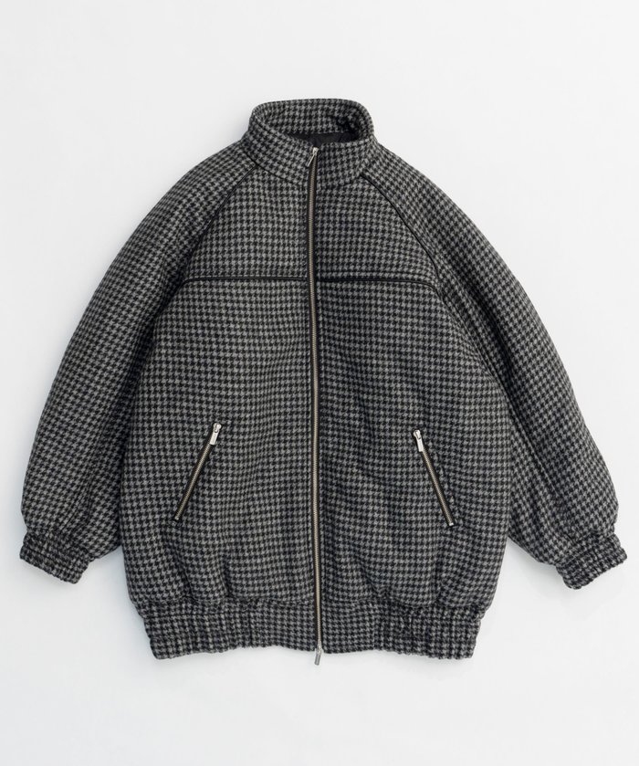 【メゾンスペシャル/MAISON SPECIAL】のPuffer Wool Blouson インテリア・キッズ・メンズ・レディースファッション・服の通販 founy(ファニー) https://founy.com/ ファッション Fashion レディースファッション WOMEN アウター Coat Outerwear ブルゾン Blouson/Jackets インナー Inner スタンド Stand バランス Balance パイピング Piping フロント Front ブルゾン Blouson 防寒 Cold Protection |ID: prp329100004158917 ipo3291000000028694512