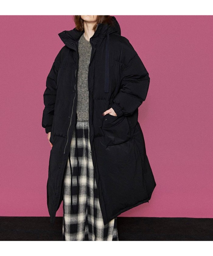 【メゾンスペシャル/MAISON SPECIAL】のLong Length Down Coat インテリア・キッズ・メンズ・レディースファッション・服の通販 founy(ファニー) https://founy.com/ ファッション Fashion レディースファッション WOMEN アウター Coat Outerwear コート Coats ダウン Down Coats And Jackets インナー Inner スリット Slit ダウン Down ピーチ Peach フェザー Feather ロング Long 防寒 Cold Protection |ID: prp329100004158927 ipo3291000000028694590