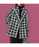 【メゾンスペシャル/MAISON SPECIAL】のCheckered Over Silhouette Middle Coat BLK|ID: prp329100004158932 ipo3291000000028694643