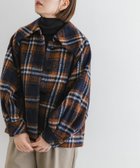 【アーバンリサーチ ロッソ/URBAN RESEARCH ROSSO】のF by ROSSO シャギーチェックビッグカラーコート 人気、トレンドファッション・服の通販 founy(ファニー) ファッション Fashion レディースファッション WOMEN アウター Coat Outerwear コート Coats 2024年 2024 2024-2025秋冬・A/W Aw/Autumn/Winter/Fw/Fall/2024-2025 A/W・秋冬 Aw・Autumn/Winter・Fw・Fall-Winter 冬 Winter クラシック Classic チェック Check ビッグ Big ヴィンテージ Vintage thumbnail NAVY|ID: prp329100004158948 ipo3291000000028694739