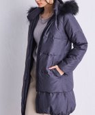 【ラナン/Ranan】のリアルファー付ダウンコート 人気、トレンドファッション・服の通販 founy(ファニー) ファッション Fashion レディースファッション WOMEN アウター Coat Outerwear コート Coats ダウン Down Coats And Jackets エレガント 上品 Elegant ダウン Down バランス Balance リアル Real 定番 Standard thumbnail 杢調グレー|ID: prp329100004159118 ipo3291000000028771670