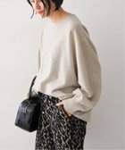 【スピック&スパン/Spick & Span】のCHESS ルーズボートネックニット 人気、トレンドファッション・服の通販 founy(ファニー) ファッション Fashion レディースファッション WOMEN トップス・カットソー Tops/Tshirt ニット Knit Tops thumbnail ベージュ|ID: prp329100004159199 ipo3291000000029497859