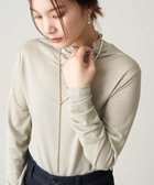 【アー ヴェー ヴェー/a.v.v】のシアーラメハイネックカットソー 人気、トレンドファッション・服の通販 founy(ファニー) ファッション Fashion レディースファッション WOMEN トップス・カットソー Tops/Tshirt カットソー Cut and Sewn おすすめ Recommend インナー Inner カットソー Cut And Sew シンプル Simple スウェット Sweat デニム Denim トレンド Trend ハイネック High Neck 再入荷 Restock/Back In Stock/Re Arrival thumbnail ベージュ|ID: prp329100004159254 ipo3291000000028923499