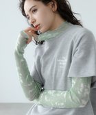 【ラコレ/LAKOLE】のニュアンス柄シアーインナー 人気、トレンドファッション・服の通販 founy(ファニー) ファッション Fashion レディースファッション WOMEN イエロー Yellow インナー Inner キャミワンピース Cami Dress コンパクト Compact サロペット Overalls thumbnail ブルーグリーン80|ID: prp329100004159275 ipo3291000000028698753