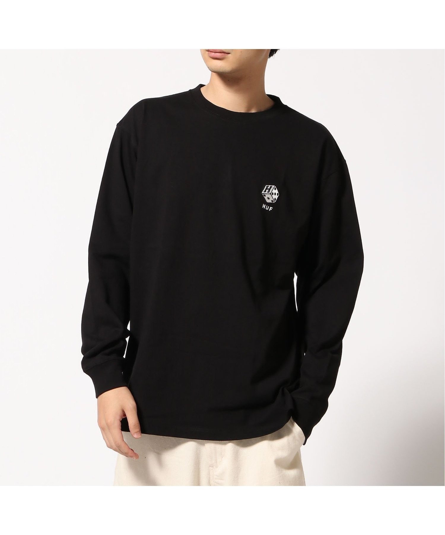 【ハフ/HUF】のSNAKE EYES EMB LS TEE / HUF ハフ ロンT 人気、トレンドファッション・服の通販 founy(ファニー) 　ファッション　Fashion　レディースファッション　WOMEN　トップス・カットソー　Tops/Tshirt　ロング / Tシャツ　T-Shirts　 other-1|ID: prp329100004159315 ipo3291000000028698975