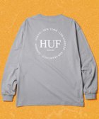 【ハフ/HUF】のFINE PRINT LS TEE / HUF ハフ 長袖Tシャツ ロンT 人気、トレンドファッション・服の通販 founy(ファニー) ファッション Fashion レディースファッション WOMEN トップス・カットソー Tops/Tshirt シャツ/ブラウス Shirts/Blouses ロング / Tシャツ T-Shirts 長袖 Long Sleeve thumbnail GREY|ID: prp329100004159319 ipo3291000000028698991