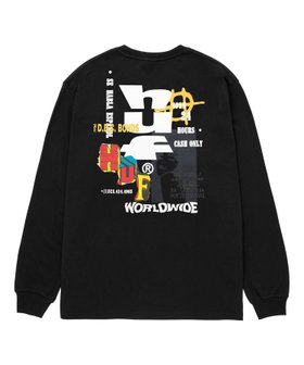 【ハフ/HUF】のCUT AND PASTE LS TEE / HUF ハフ ロンT 人気、トレンドファッション・服の通販 founy(ファニー) ファッション Fashion レディースファッション WOMEN トップス・カットソー Tops/Tshirt ロング / Tシャツ T-Shirts |ID:prp329100004159322