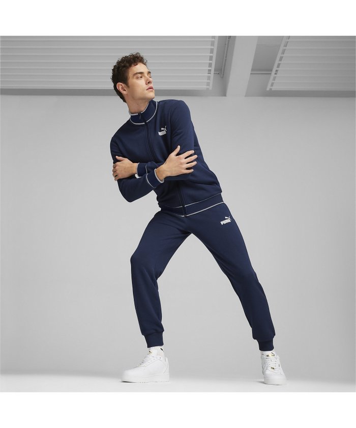 【プーマ/PUMA / MEN】のメンズ スウェット トラックスーツ 上下セット インテリア・キッズ・メンズ・レディースファッション・服の通販 founy(ファニー) https://founy.com/ ファッション Fashion メンズファッション MEN シンプル Simple スウェット Sweat スポーツ Sports スーツ Suit メンズ Mens |ID: prp329100004159428 ipo3291000000028700164