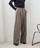 【ローリーズファーム/LOWRYS FARM】のチェックワイドパンツ 人気、トレンドファッション・服の通販 founy(ファニー) ファッション Fashion レディースファッション WOMEN パンツ Pants A/W・秋冬 Aw・Autumn/Winter・Fw・Fall-Winter ショート Short スマート Smart センター Center チェック Check フロント Front マニッシュ Mannish ワイド Wide thumbnail ブラウン52|ID: prp329100004159458 ipo3291000000028700516