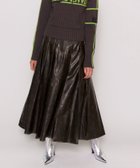 【メゾンスペシャル/MAISON SPECIAL】のTack Pleats Vegan Leather Long Skirt BRN|ID: prp329100004159554 ipo3291000000028701491