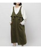 【ニコアンド/niko and】の2WAYフリルジャンパースカート 人気、トレンドファッション・服の通販 founy(ファニー) ファッション Fashion レディースファッション WOMEN スカート Skirt おすすめ Recommend インナー Inner フリル Frills thumbnail カーキ78|ID: prp329100004159620 ipo3291000000028702029