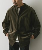 【アーバンリサーチ ドアーズ/URBAN RESEARCH DOORS / MEN】の『UR TECH』コーデュロイバンドカラーシャツ 人気、トレンドファッション・服の通販 founy(ファニー) ファッション Fashion メンズファッション MEN 2024年 2024 2024-2025秋冬・A/W Aw/Autumn/Winter/Fw/Fall/2024-2025 A/W・秋冬 Aw・Autumn/Winter・Fw・Fall-Winter 冬 Winter おすすめ Recommend インナー Inner コーデュロイ Corduroy ショルダー Shoulder スマート Smart デニム Denim ドロップ Drop フレンチ French フロント Front エレガント 上品 Elegant 定番 Standard thumbnail LIGHTKHAKI|ID: prp329100004160035 ipo3291000000028705330