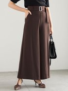 【テチチ/Te chichi】のベルトワイドフレアパンツ 人気、トレンドファッション・服の通販 founy(ファニー) ファッション Fashion レディースファッション WOMEN パンツ Pants ベルト Belts フレア Flare ワイド Wide thumbnail ダークブラウン|ID: prp329100004160057 ipo3291000000028707695