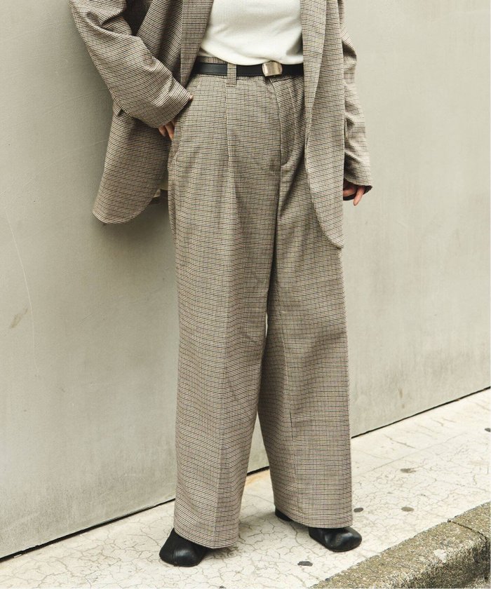 【その他のブランド/Other】のORDINARY WIDE PANTS インテリア・キッズ・メンズ・レディースファッション・服の通販 founy(ファニー) https://founy.com/ ファッション Fashion レディースファッション WOMEN パンツ Pants スニーカー Sneakers セットアップ Set Up チェック Check デニム Denim 人気 Popularity 無地 Plain Color ワイド Wide エレガント 上品 Elegant |ID: prp329100004160149 ipo3291000000028713378