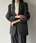 【ジュノア/JUNOAH】のテーラードジャケット+スラックスパンツ 人気、トレンドファッション・服の通販 founy(ファニー) ファッション Fashion レディースファッション WOMEN アウター Coat Outerwear ジャケット Jackets テーラードジャケット Tailored Jackets スラックス Slacks thumbnail チャコール|ID: prp329100004160161 ipo3291000000028713522