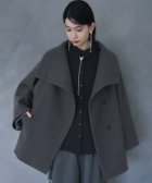 【ハレ/HARE】のウーリーテックビッグカラーミドルコート 人気、トレンドファッション・服の通販 founy(ファニー) ファッション Fashion レディースファッション WOMEN アウター Coat Outerwear コート Coats おすすめ Recommend ショート Short スタンド Stand トレンド Trend ビッグ Big ボトム Bottom ミドル Middle ワイド Wide thumbnail グレー18|ID: prp329100004160169 ipo3291000000028713598