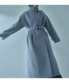 【ハレ/HARE】のウーリーテック2WAYスタンドコート 人気、トレンドファッション・服の通販 founy(ファニー) ファッション Fashion レディースファッション WOMEN アウター Coat Outerwear コート Coats スタンド Stand マフラー Scarf ラップ Wrap ロング Long 冬 Winter thumbnail ライトブルー82|ID: prp329100004160176 ipo3291000000028713642