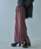 【ハレ/HARE】のリボンデザインワイドパンツ 人気、トレンドファッション・服の通販 founy(ファニー) ファッション Fashion レディースファッション WOMEN パンツ Pants おすすめ Recommend スウェット Sweat スリット Slit フェミニン Feminine フロント Front リボン Ribbon thumbnail レッド36|ID: prp329100004160211 ipo3291000000028714033