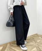 【その他のブランド/Other】の【GEVACO/ゲバコ】TRイージーウエストパンツ 人気、トレンドファッション・服の通販 founy(ファニー) ファッション Fashion レディースファッション WOMEN パンツ Pants ストレート Straight 定番 Standard ポケット Pocket ワイド Wide ワーク Work 2024年 2024 2024-2025秋冬・A/W Aw/Autumn/Winter/Fw/Fall/2024-2025 thumbnail ブラック|ID: prp329100004160234 ipo3291000000028714205