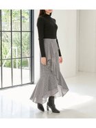 【スナイデル/SNIDEL】のラッフルマーメイドティアードスカート 人気、トレンドファッション・服の通販 founy(ファニー) ファッション Fashion レディースファッション WOMEN スカート Skirt ティアードスカート Tiered Skirts アシンメトリー Asymmetry ギンガム Gingham シャーリング Shirring ジョーゼット Georgette スーツ Suit チェック Check バランス Balance フィット Fit フロント Front 冬 Winter おすすめ Recommend thumbnail BLK[009]|ID: prp329100004160278 ipo3291000000028714893