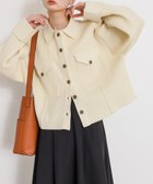 【センスオブプレイス/SENSE OF PLACE by URBAN RESEARCH】のニットショートジャケット 人気、トレンドファッション・服の通販 founy(ファニー) ファッション Fashion レディースファッション WOMEN アウター Coat Outerwear ジャケット Jackets 2024年 2024 2024春夏・S/S Ss,Spring/Summer,2024 S/S・春夏 Ss・Spring/Summer コンパクト Compact ショート Short ジャケット Jacket バランス Balance 夏 Summer 春 Spring thumbnail IVORY|ID: prp329100004160339 ipo3291000000028901519