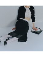 【フレイ アイディー/FRAY I.D】の【pierre cardin】シアーレイヤードストレートスカート 人気、トレンドファッション・服の通販 founy(ファニー) ファッション Fashion レディースファッション WOMEN スカート Skirt カットソー Cut And Sew スタイリッシュ Stylish ストレート Straight スリット Slit フィット Fit プレート Plate thumbnail BLK[009]|ID: prp329100004160366 ipo3291000000028715825