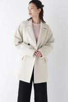 【ヒューマンウーマン/HUMAN WOMAN】のループカットシャギーPコート 人気、トレンドファッション・服の通販 founy(ファニー) ファッション Fashion レディースファッション WOMEN アウター Coat Outerwear コート Coats Pコート Pea Coats おすすめ Recommend スタンダード Standard ボックス Box ボーダー Border ミドル Middle モヘア Mohair ループ Loop エレガント 上品 Elegant 冬 Winter thumbnail エクリュ1|ID: prp329100004160382 ipo3291000000028715945