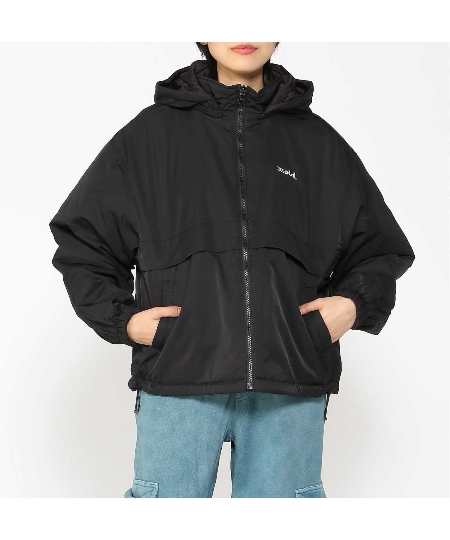 【エックスガール/X-girl】のREVRSBL EMBRIDRY JKT 人気、トレンドファッション・服の通販 founy(ファニー) 　ファッション　Fashion　レディースファッション　WOMEN　A/W・秋冬　Aw・Autumn/Winter・Fw・Fall-Winter　おすすめ　Recommend　デニム　Denim　ビッグ　Big　ミニスカート　Mini Skirt　リバーシブル　Reversible　ワンポイント　One Point　今季　This Season　 other-1|ID: prp329100004160412 ipo3291000000028716114