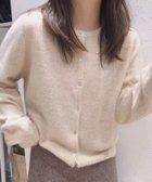 【ドゥーラドゥーラ/Doula Doula】のDoula Doula/クルーネックニットカーディガン 人気、トレンドファッション・服の通販 founy(ファニー) ファッション Fashion レディースファッション WOMEN トップス・カットソー Tops/Tshirt ニット Knit Tops カーディガン Cardigans おすすめ Recommend インナー Inner カーディガン Cardigan コンパクト Compact シンプル Simple ジーンズ Jeans スニーカー Sneakers ハイネック High Neck フェミニン Feminine フレア Flare 冬 Winter 定番 Standard thumbnail オフホワイト|ID: prp329100004160429 ipo3291000000028716361