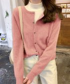 【ドゥーラドゥーラ/Doula Doula】のDoula Doula/クルーネックニットカーディガン 人気、トレンドファッション・服の通販 founy(ファニー) ファッション Fashion レディースファッション WOMEN トップス・カットソー Tops/Tshirt ニット Knit Tops カーディガン Cardigans おすすめ Recommend インナー Inner カーディガン Cardigan コンパクト Compact シンプル Simple ジーンズ Jeans スニーカー Sneakers ハイネック High Neck フェミニン Feminine フレア Flare 冬 Winter 定番 Standard thumbnail ピンク|ID: prp329100004160429 ipo3291000000028716372