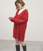 【その他のブランド/Other】のニットチュニックOP 人気、トレンドファッション・服の通販 founy(ファニー) ファッション Fashion レディースファッション WOMEN トップス・カットソー Tops/Tshirt ニット Knit Tops ワンピース Dress チュニック Tunic チュニック Tunic デニム Denim エレガント 上品 Elegant thumbnail レッド|ID: prp329100004160457 ipo3291000000028716725